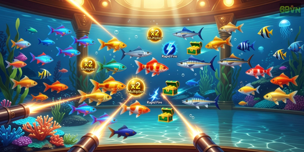 Top game bắn cá siêu thị 69vn với giao diện hiện đại và sự kiện hàng ngày