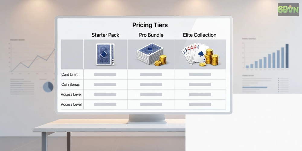 Bảng giá chi tiết các gói chơi game bài uy tín trên 69vn năm 2025